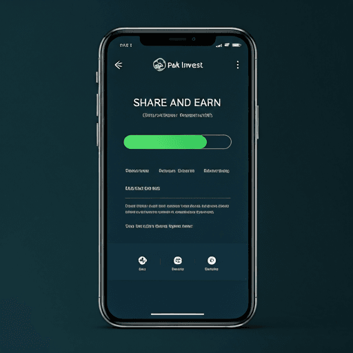 Referral rewards screen